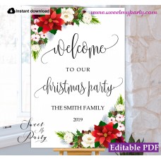 Christmas Party welcome sign template,Xmas Party welcome sign,(154) Christmas Party welcome sign template,Xmas Party welcome sign,(154)